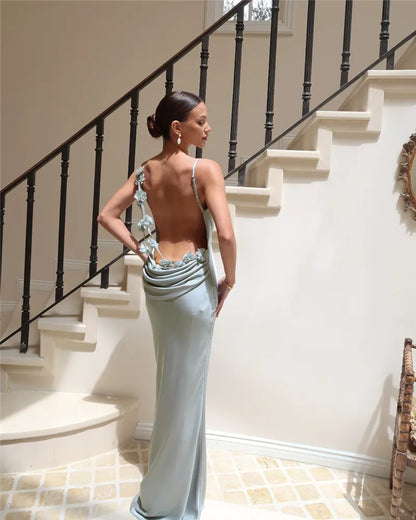 Elori | Flora Backless Gown