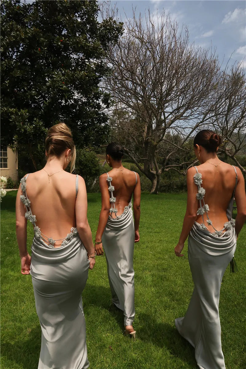 Elori | Flora Backless Gown