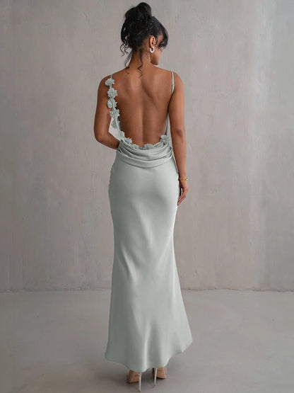 Elori | Flora Backless Gown