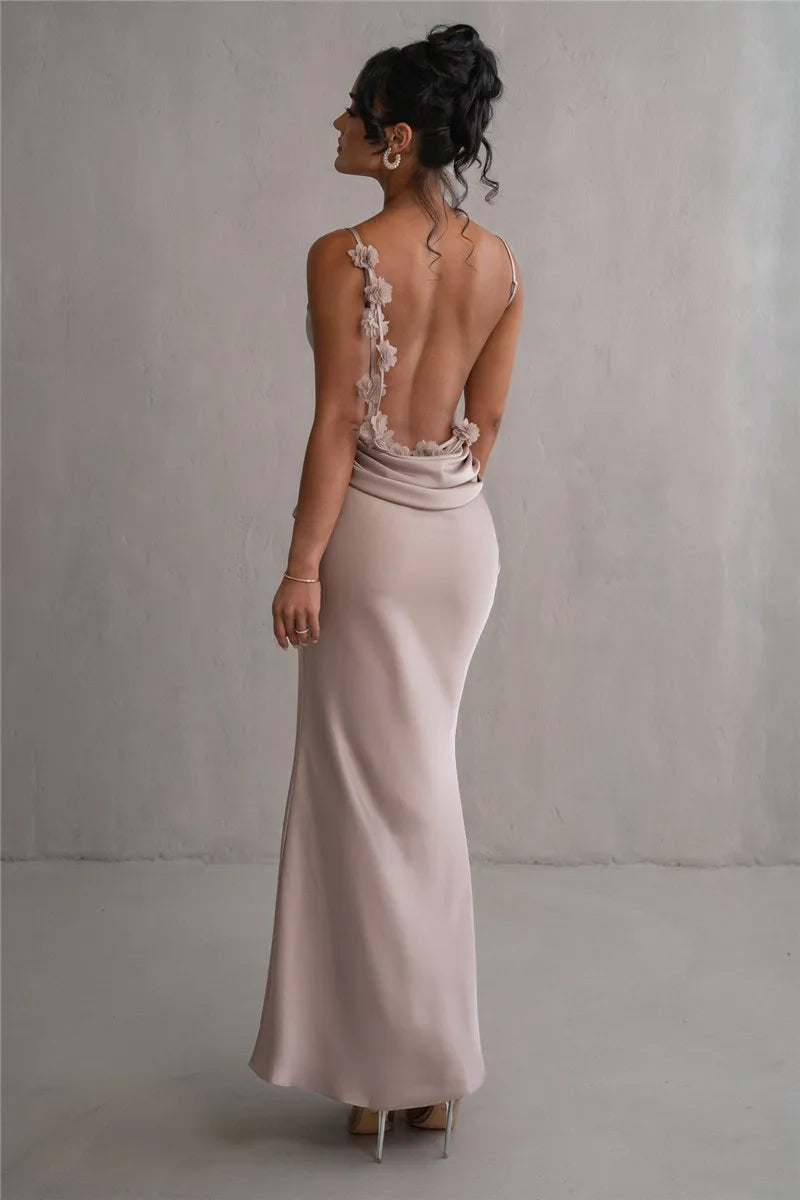 Elori | Flora Backless Gown